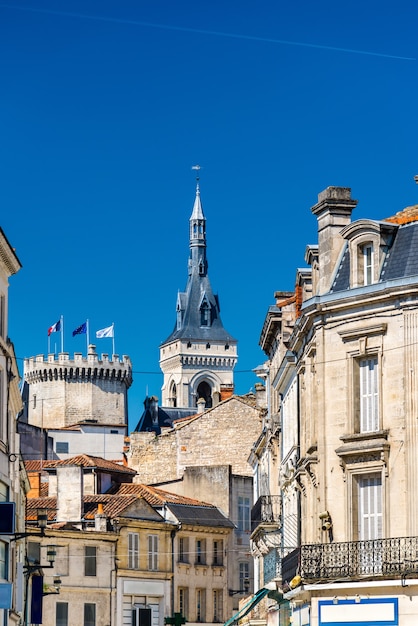 Historic buildings in Angouleme, the Charente department of France