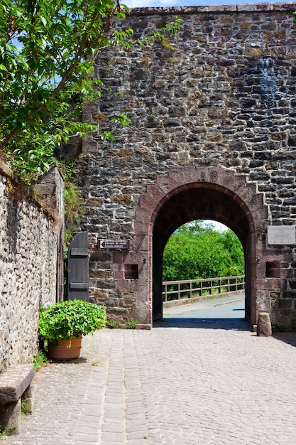 The historic Porte SaintJacques along the Way of St James