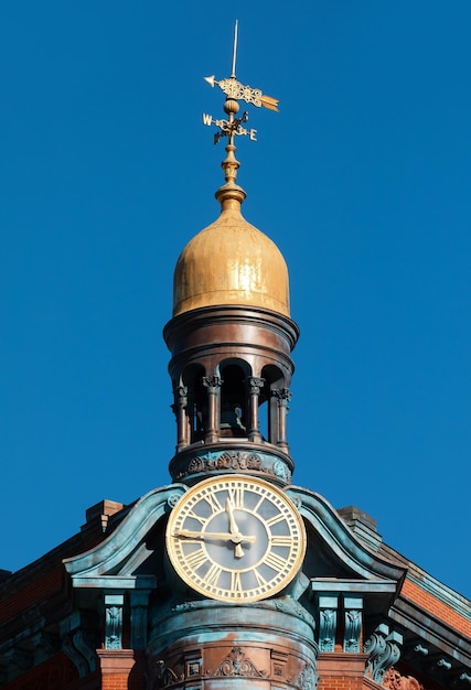 Historic SunTrust building with the clock tower in Washington DC