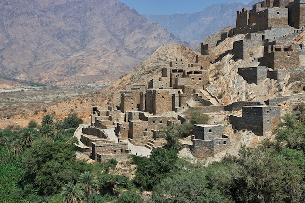 Historic village Al Ain Saudi Arabia