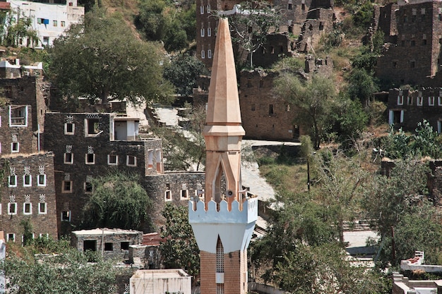 The historic village Rijal Almaa in Saudi Arabia