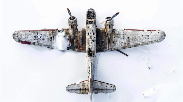 Historic Wreck of Polish Bomber Aircraft from World War 2 Revealed in Stunning Detail