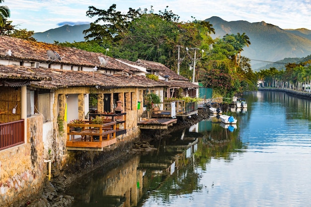 Historical centre of Paraty in Brazil