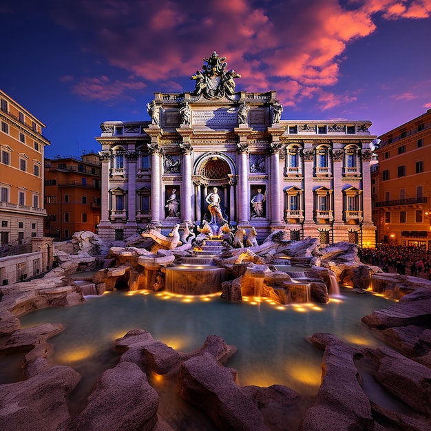 Historical and Fantastical Fusion in the Heart of Rome