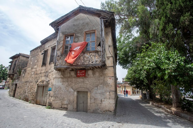 Historical old Tarsus house, Turkey. Travel concept photo.