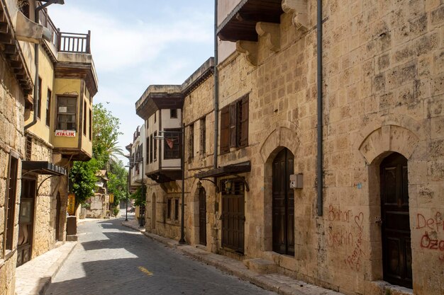 Historical old Tarsus house, Turkey. Travel concept photo.