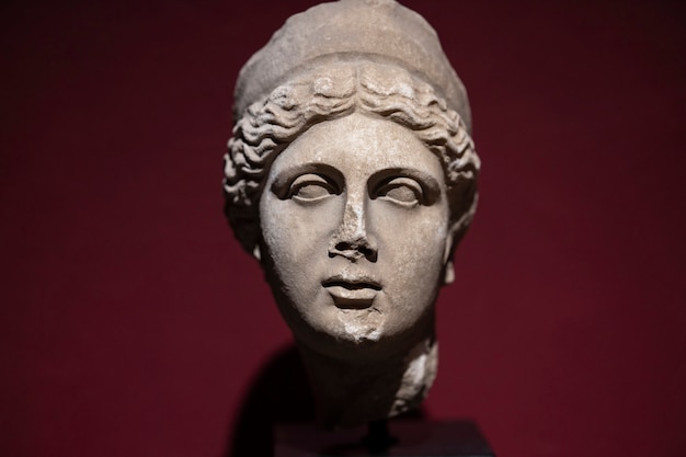 A historical statue from the roman period