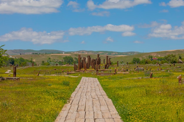 The history of Ahlat Selcuk Cemetery dates back 1000 years