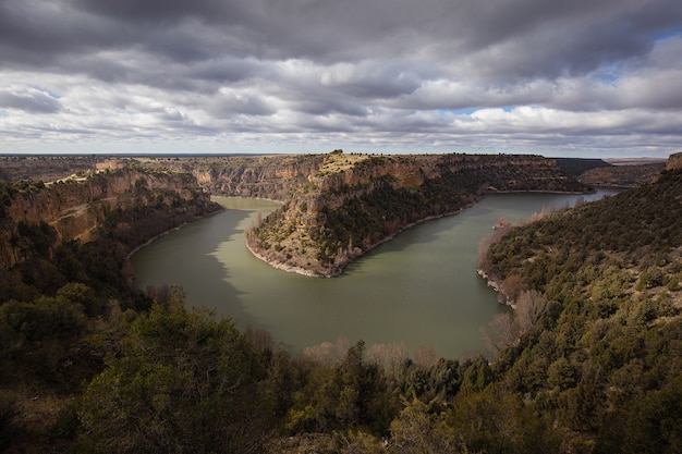 Hoces del Duraton landscape and nature in Spain