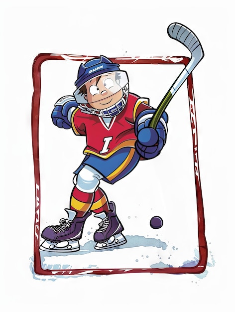 Hockey themed background graphics