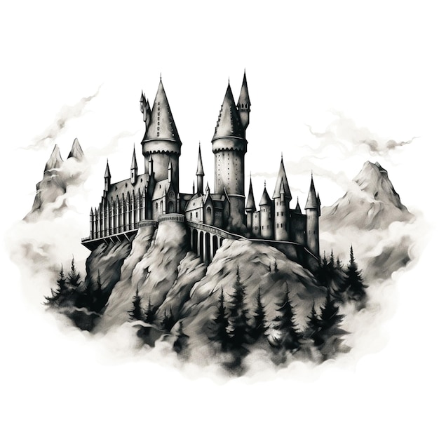 Hogwarts castle