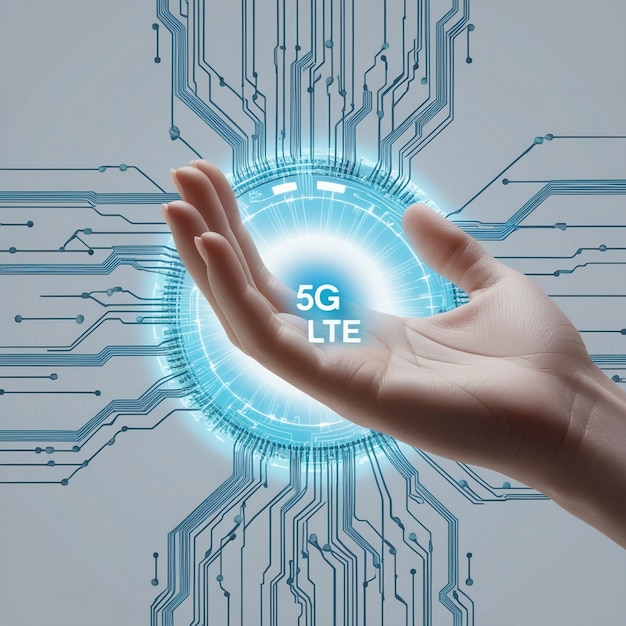 Photo holding the future the impact of 5g lte technology