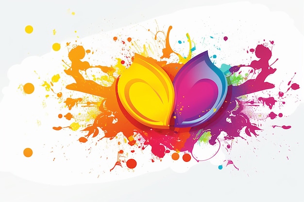 Holi Vector Design