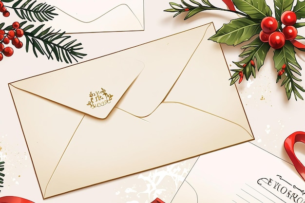 Photo holiday envelopes