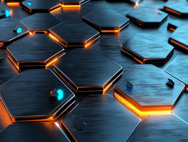 Photo holo abstract 3d shapes uhd wallpaper