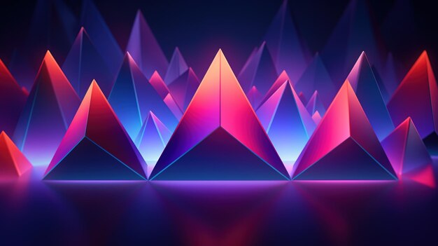 Holographic 3D Geometric Shapes