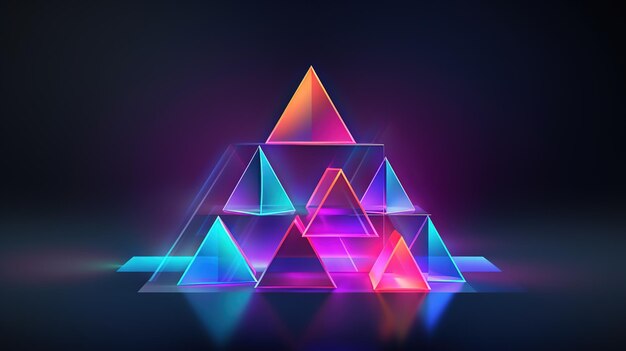 Holographic 3D Geometric Shapes