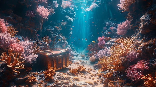 Holographic Photography of a Magical Underwater World