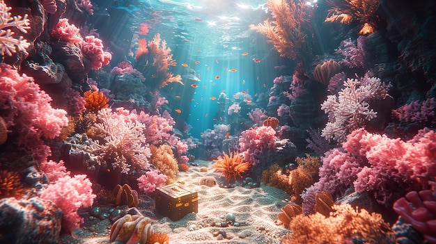 Holographic Photography of a Magical Underwater World