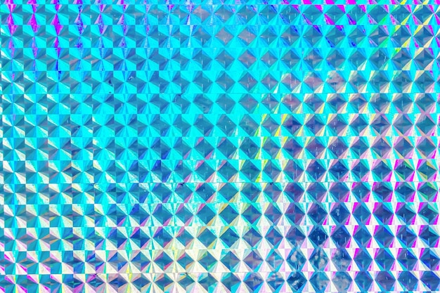 Holographic rainbow foil iridescent texture abstract hologram background