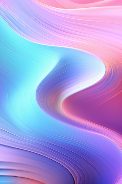 Holographic wave background