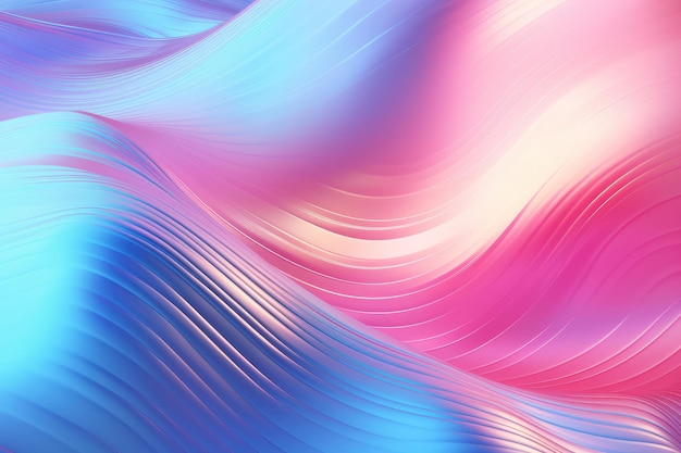 Holographic wave background