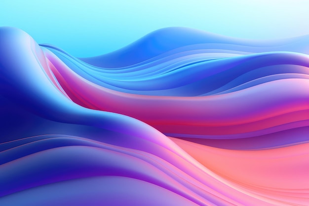 Holographic wave background