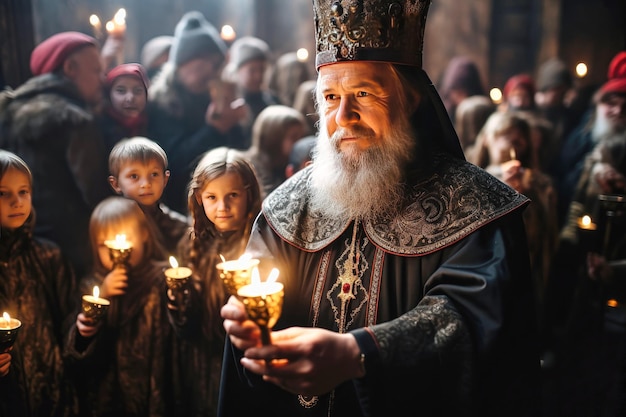 Holy father of the orthodox church