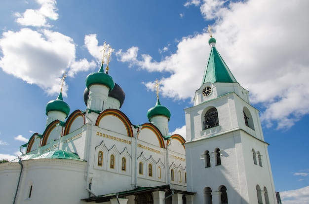 Holy place of Orthodox Christians: Ascension Pechersky Monastery in Nizhny Novgorod