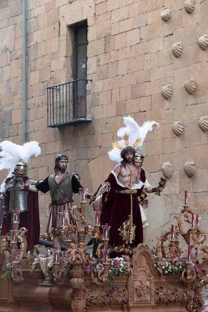 Holy Week Procession in Salamanca Spain