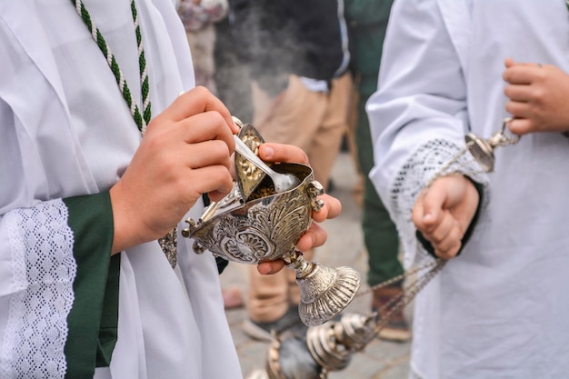 Holy Week in Spain procession of Christ the expiry Our Lady of Hope