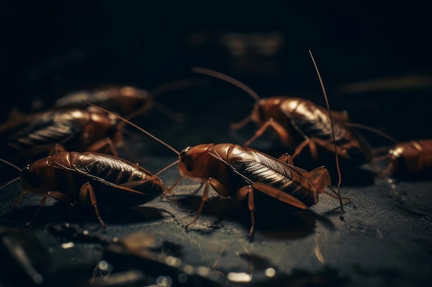 Home cockroaches Generate Ai