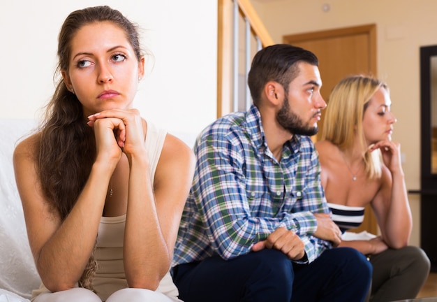 Home conflict among three young adults&#xA;