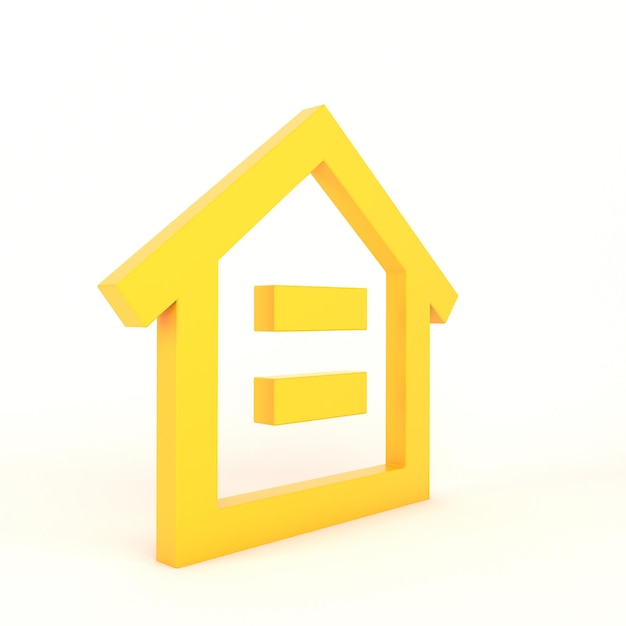 Home Icon Left Side With White Background