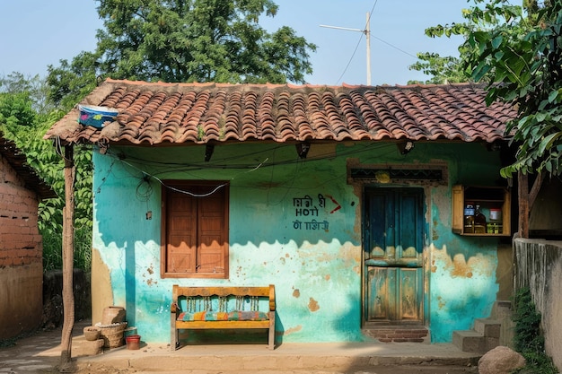 Home in Indian village