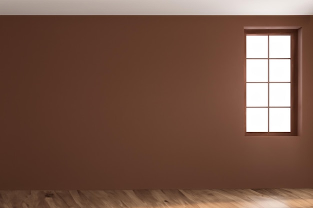 Home interior design brown