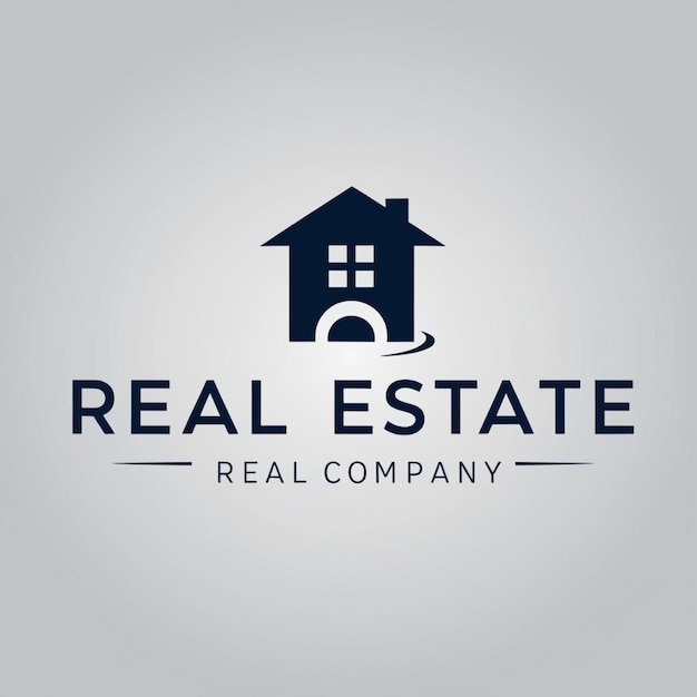 a home logo that says real estate company