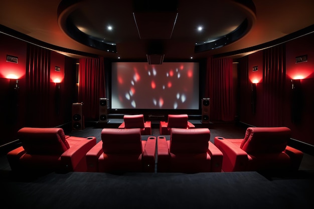 Home Theater Room Design Interior Design