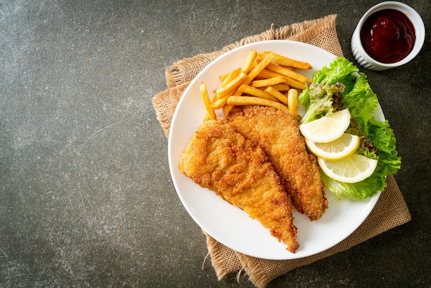 Homemade Breaded Weiner Schnitzel with Potato Chips