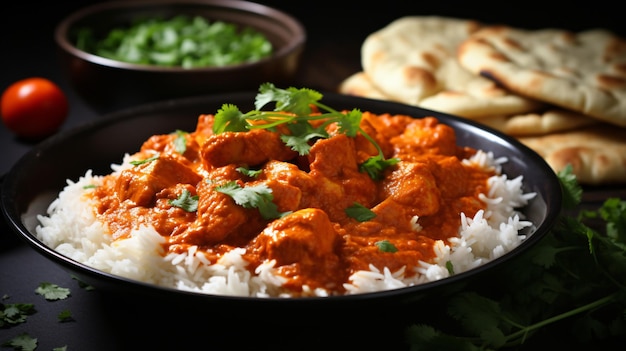 Homemade chicken tikka masala