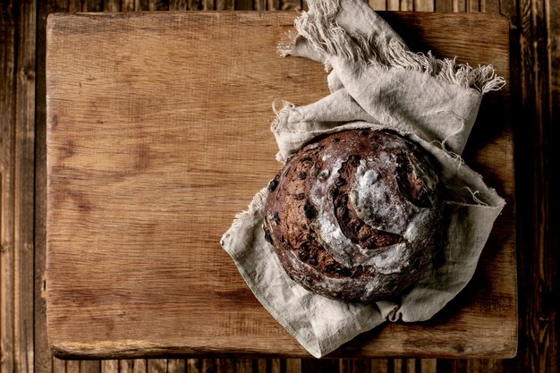 Homemade chocolate bread