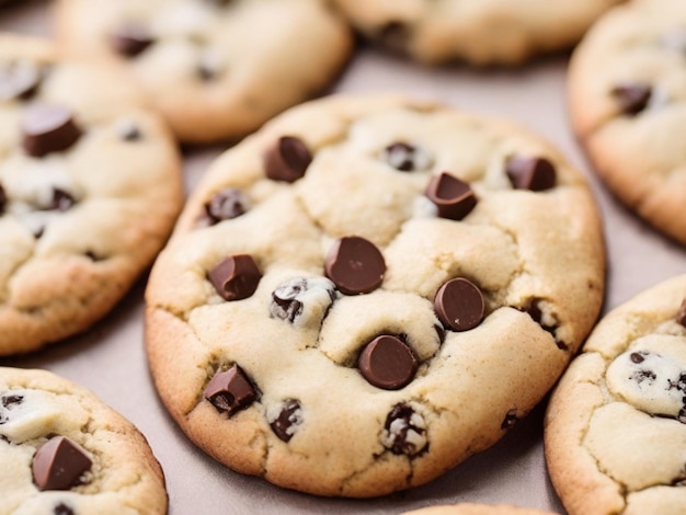 Homemade Chocolate Chip Cookies Chocolate Chip Cookies on a rack Chocolate Chip Cookies