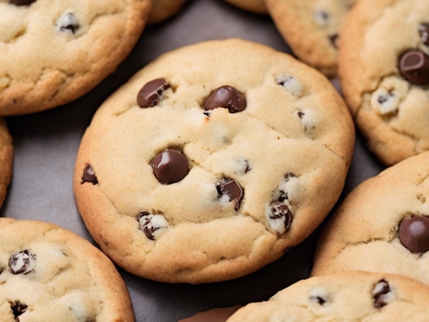 Homemade Chocolate Chip Cookies Chocolate Chip Cookies on a rack Chocolate Chip Cookies