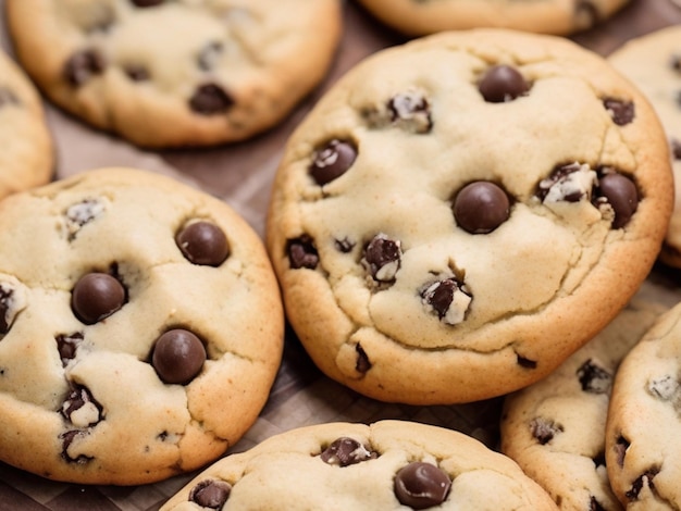 Homemade Chocolate Chip Cookies Chocolate Chip Cookies on a rack Chocolate Chip Cookies