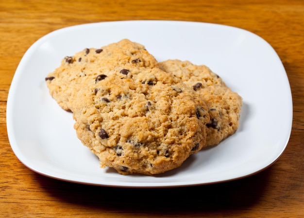 Homemade chocolate chip cookies