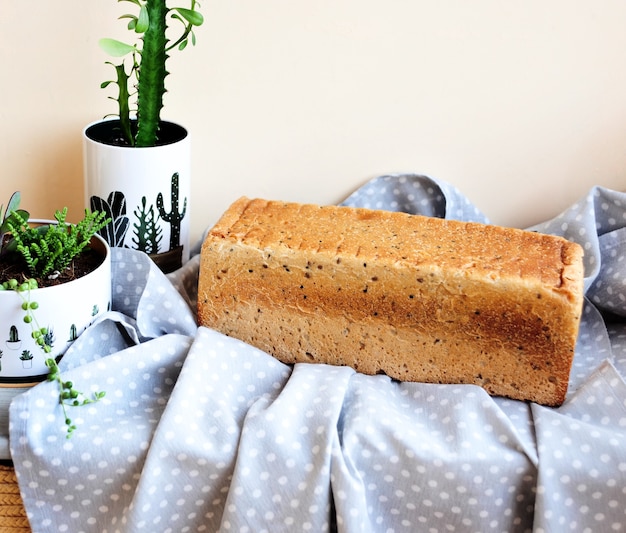 Homemade fresh organic and artisan bread