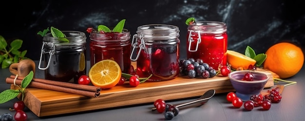 homemade fruit jam