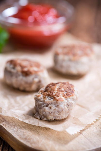 Homemade Meatballs