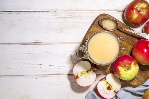 Homemade Organic Applesauce