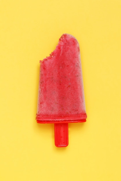 Homemade popsicle